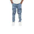 Men's Ripped Distressed Cargo Jeans - bamn.