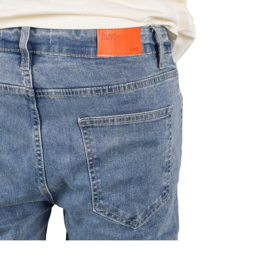 Men's Ripped Distressed Cargo Jeans - bamn.