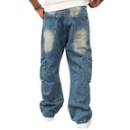 Vintage Baggy Cargo Denim Jeans - bamn.