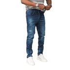 Men's Gee2 Distressed Denim jeans - bamn.