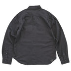 Men's Charcoal Grey Long Sleeve Shirt - bamn.