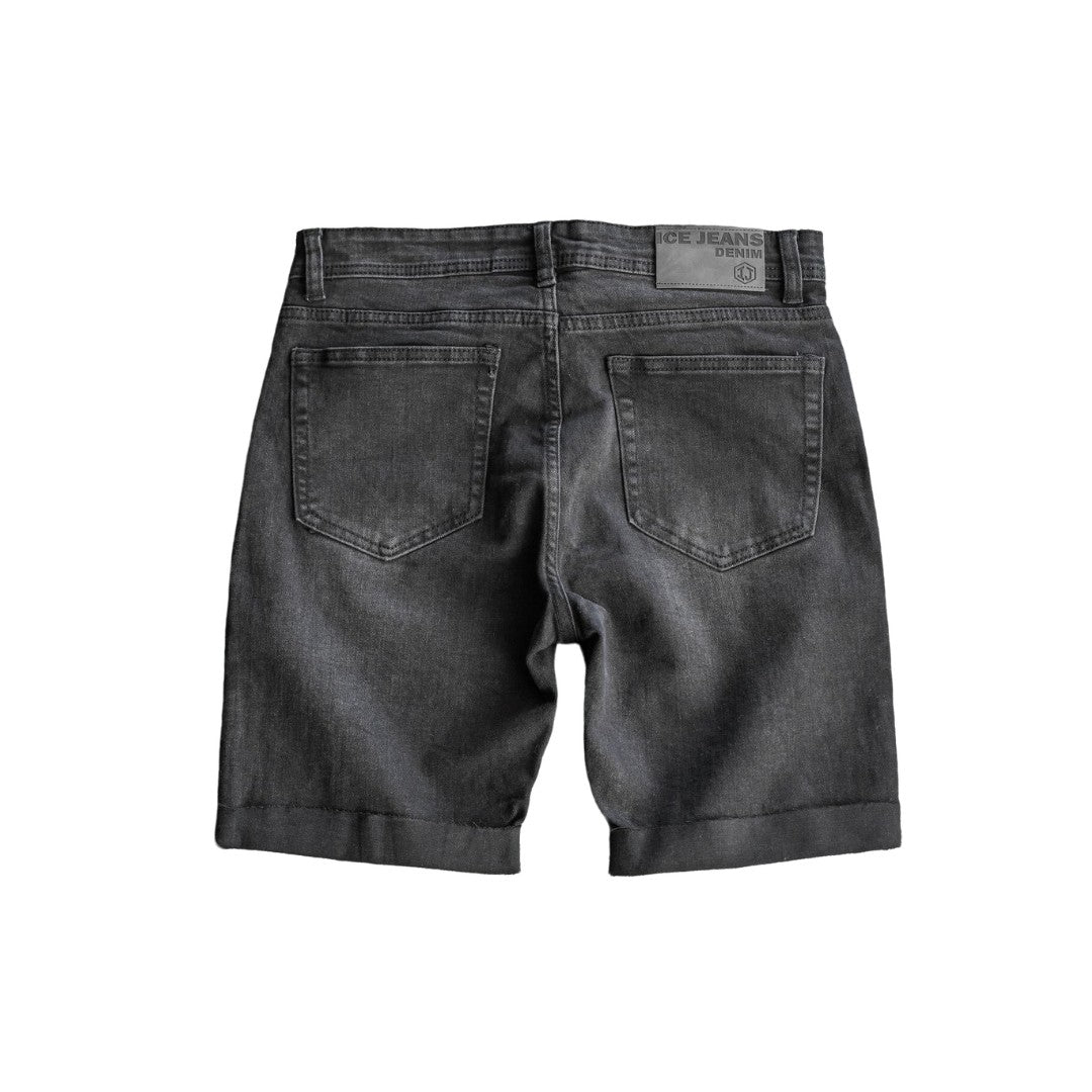 Men's Ice Cut Off Distressed Denim Short - bamn.