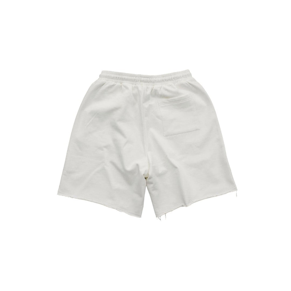 Plain cotton sweat shorts - bamn.