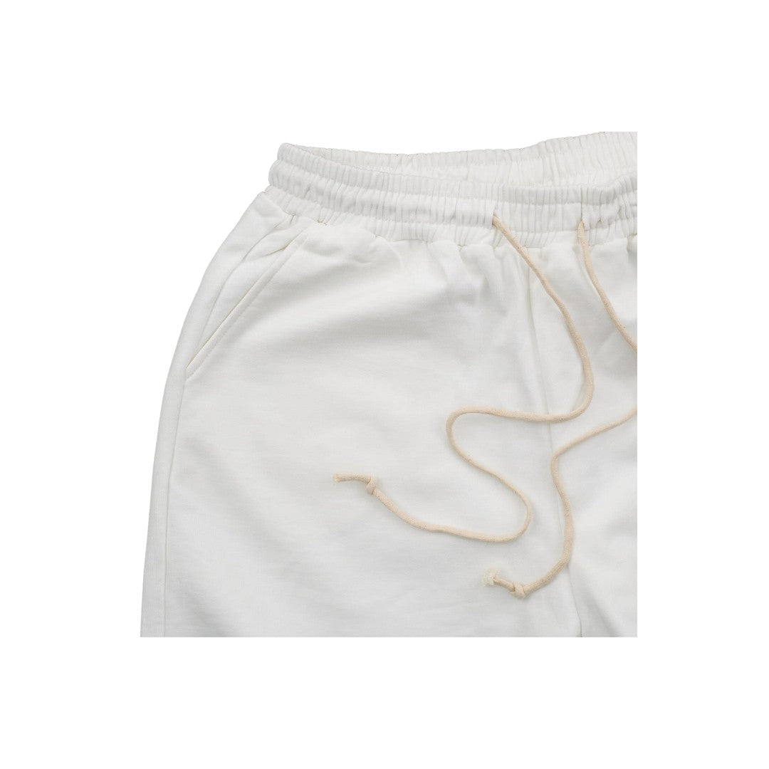 Plain cotton sweat shorts - bamn.