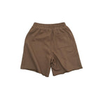 Plain cotton sweat shorts - bamn.