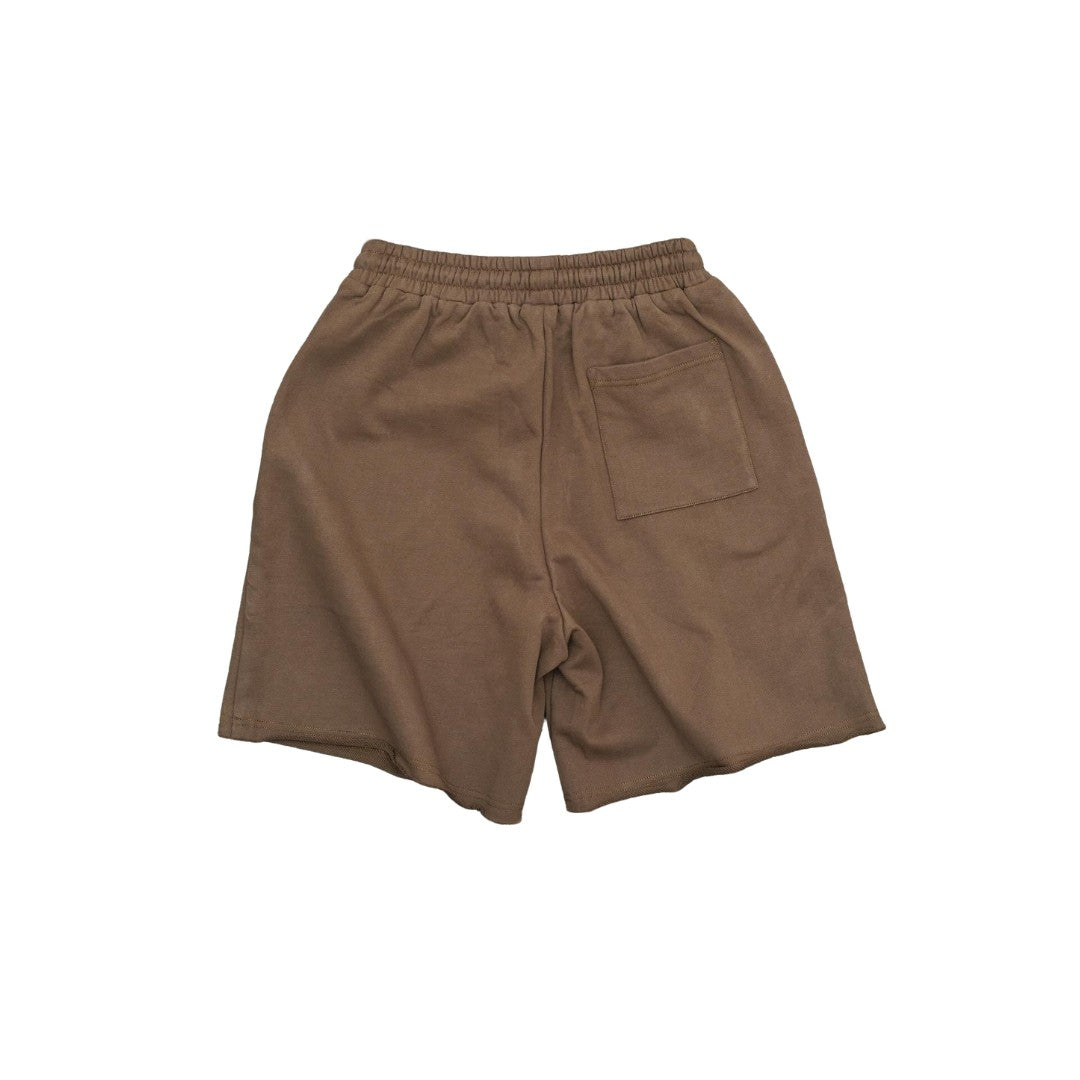 Plain cotton sweat shorts - bamn.