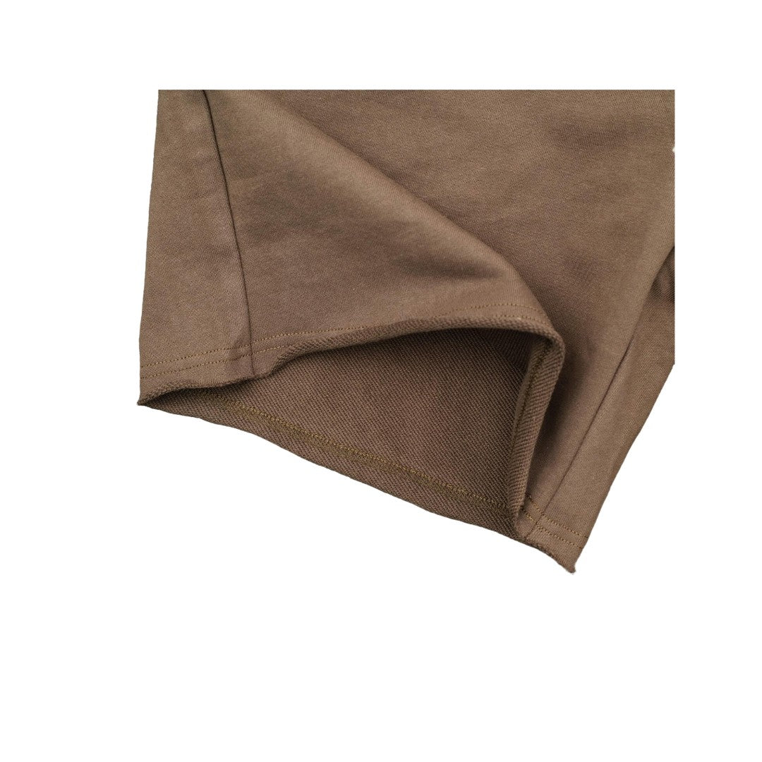 Plain cotton sweat shorts - bamn.