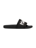 Black Karl Lagerfeld Kondo beach slides - bamn.