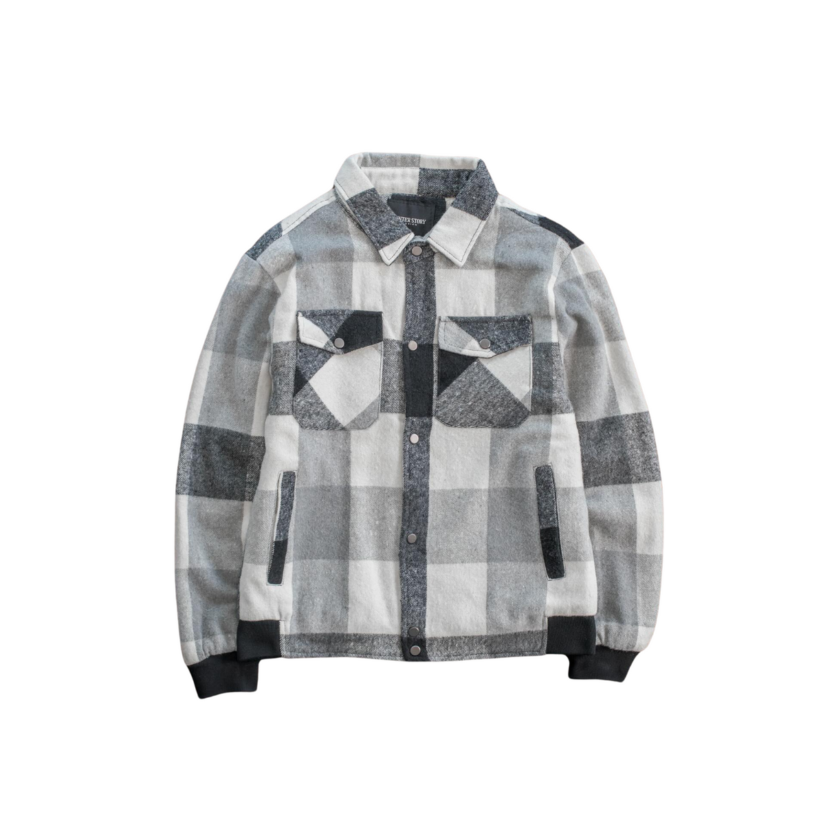 Men’s Check Wool Jacket - bamn.