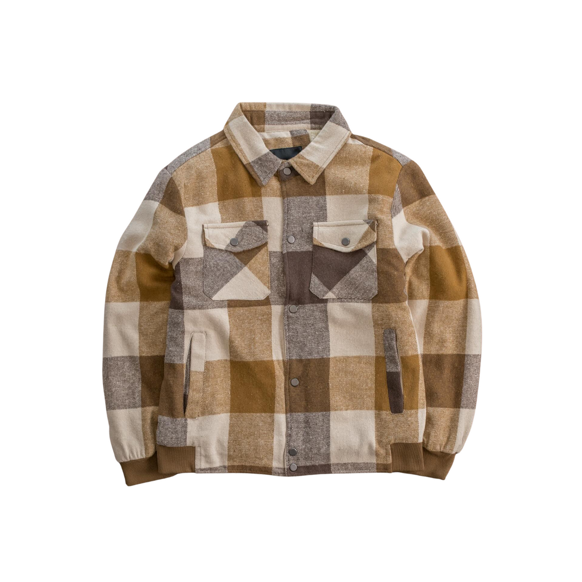 Men’s Check Wool Jacket - bamn.