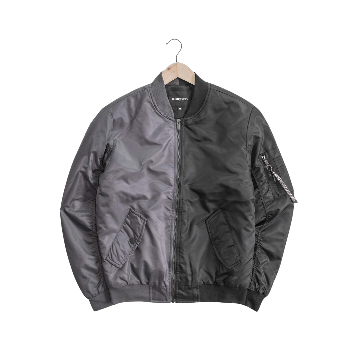 Men's Dual-Tone Bomber Winter Jackets - bamn.
