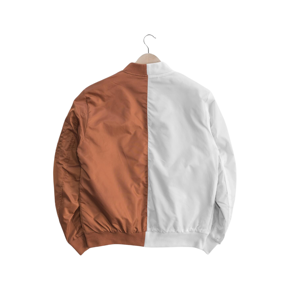Men's Dual-Tone Bomber Winter Jackets - bamn.