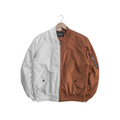 Men's Dual-Tone Bomber Winter Jackets - bamn.