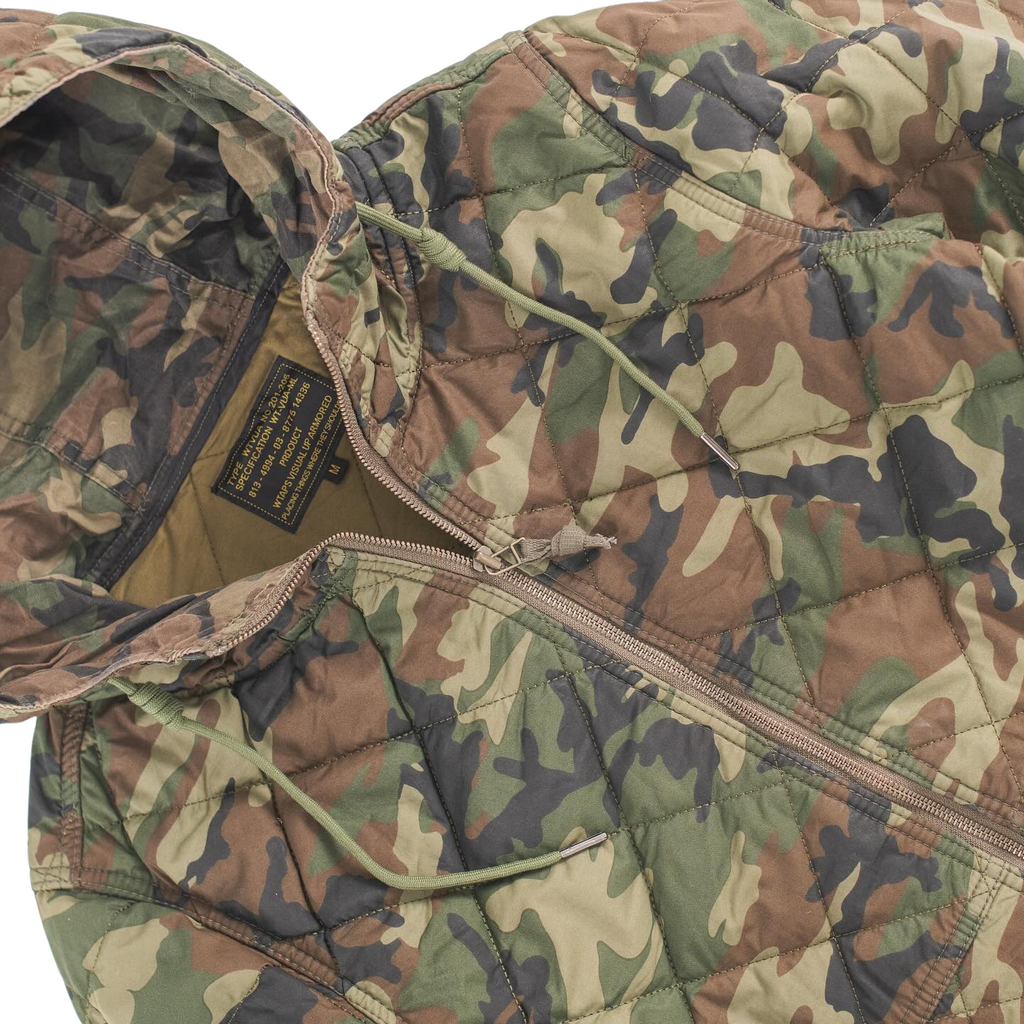 Men's Camo Zip Up Jacket - bamn.