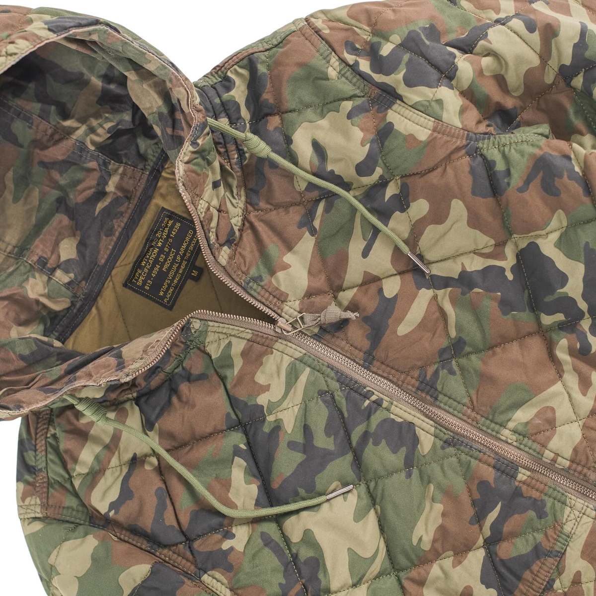 Men's Camo Zip Up Jacket - bamn.