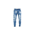 Men's Distressed Skinny Denim Jeans - bamn.