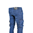 Men’s Utility Slim Fit Cargo Jeans - bamn.