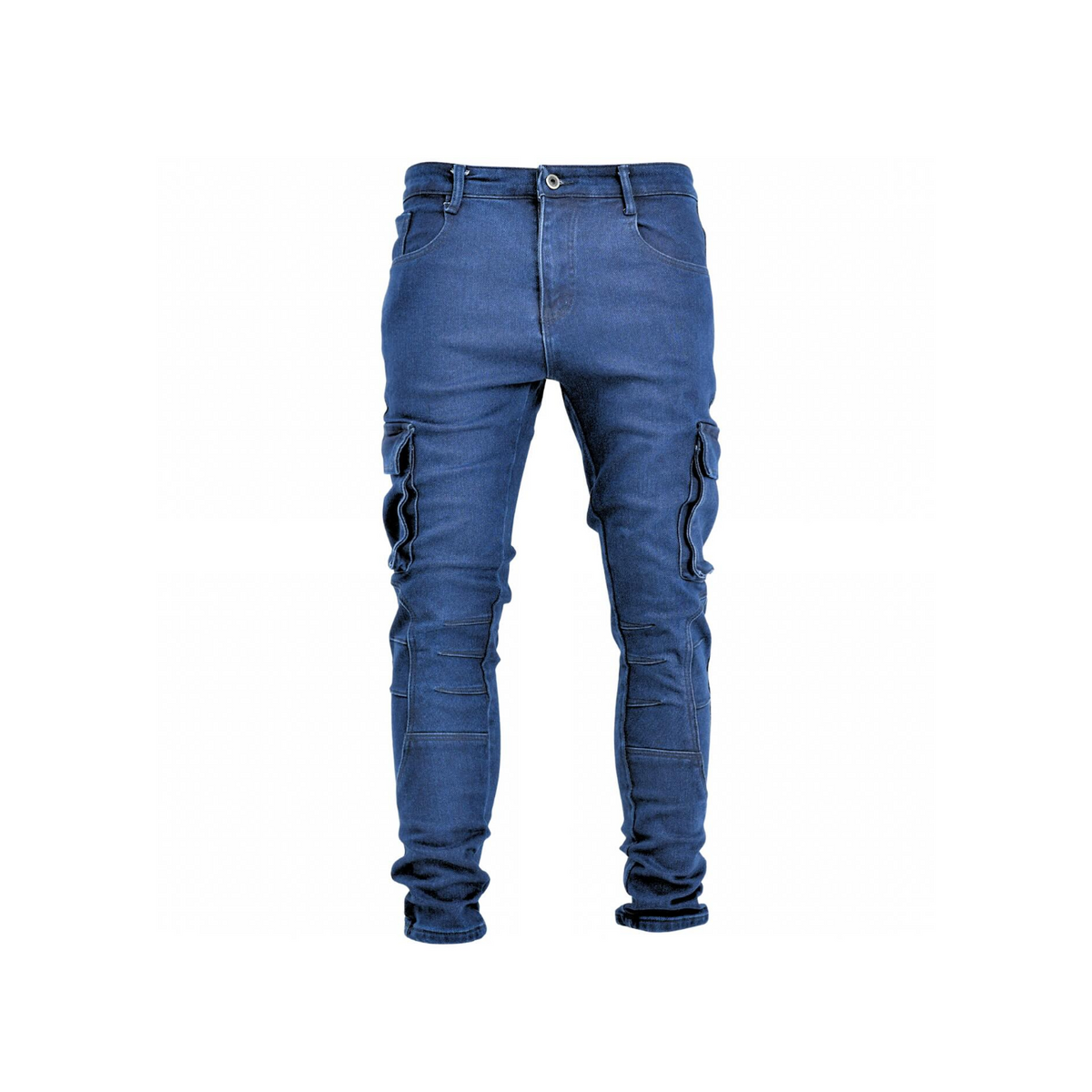 Men’s Utility Slim Fit Cargo Jeans - bamn.