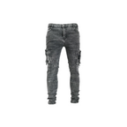 Men's Urban Tactical Cargo Skinny Jeans - bamn.