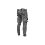Men's Urban Tactical Cargo Skinny Jeans - bamn.