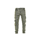 Men's Stone Fade Tactical Cargo Denim Jeans - bamn.