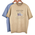 Men's Peregrina Graphic Washed T-shirt - bamn.
