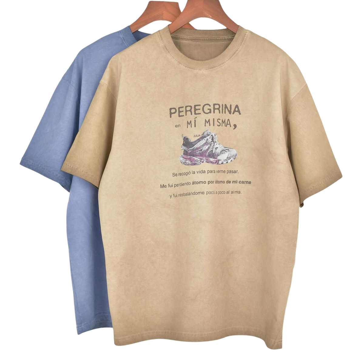Men's Peregrina Graphic Washed T-shirt - bamn.