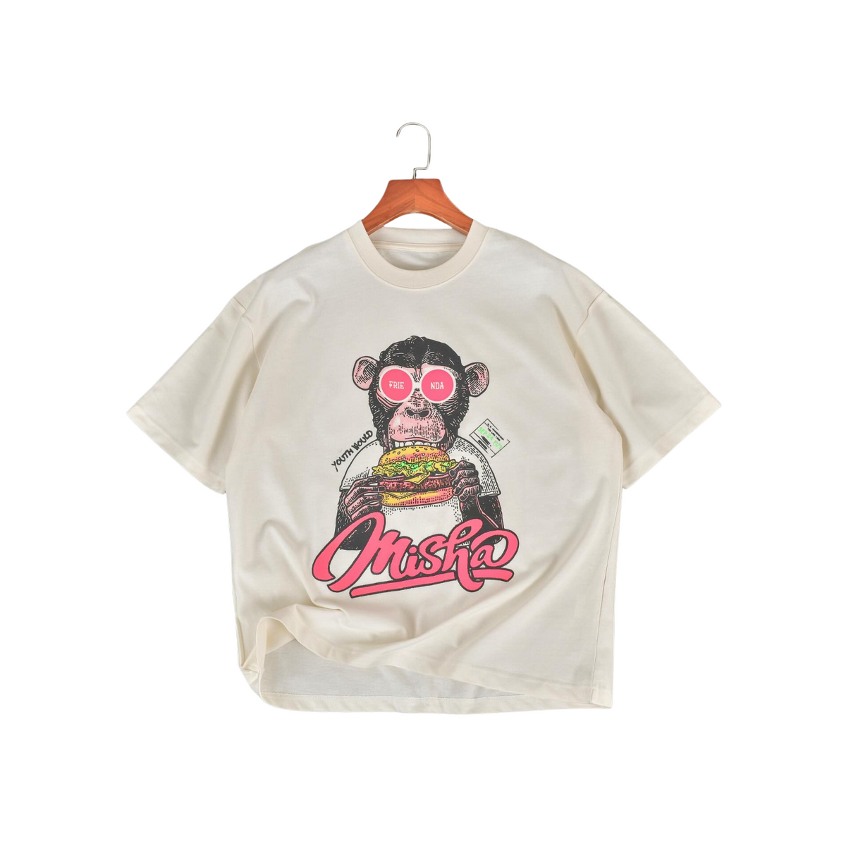 Men's 'Burger Ape' Graphic T-shirt - bamn.