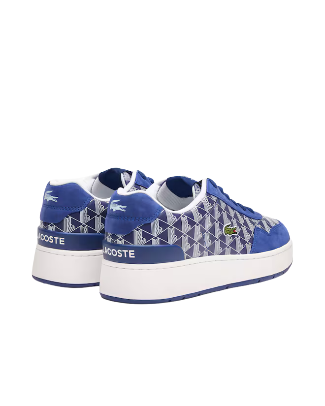 Men's Ace Clip Leather Monogram Sneakers - bamn.