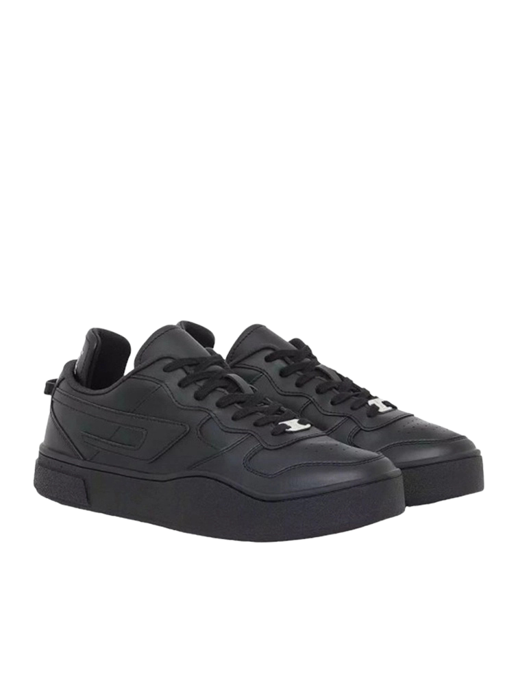 Men's Black Diesel S-Ukiyo Sneaker - bamn.