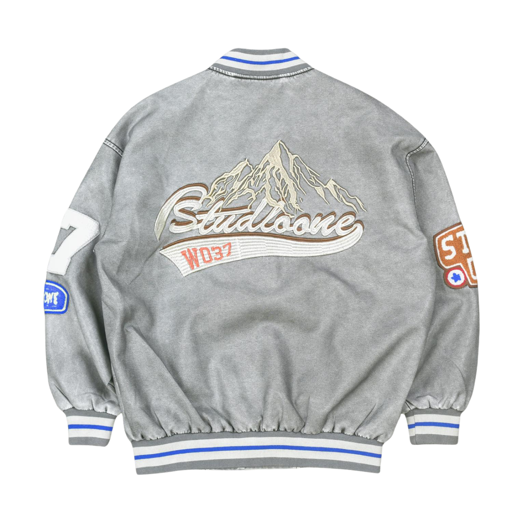 Men's Urban Chrome Varsity Jacket - bamn.