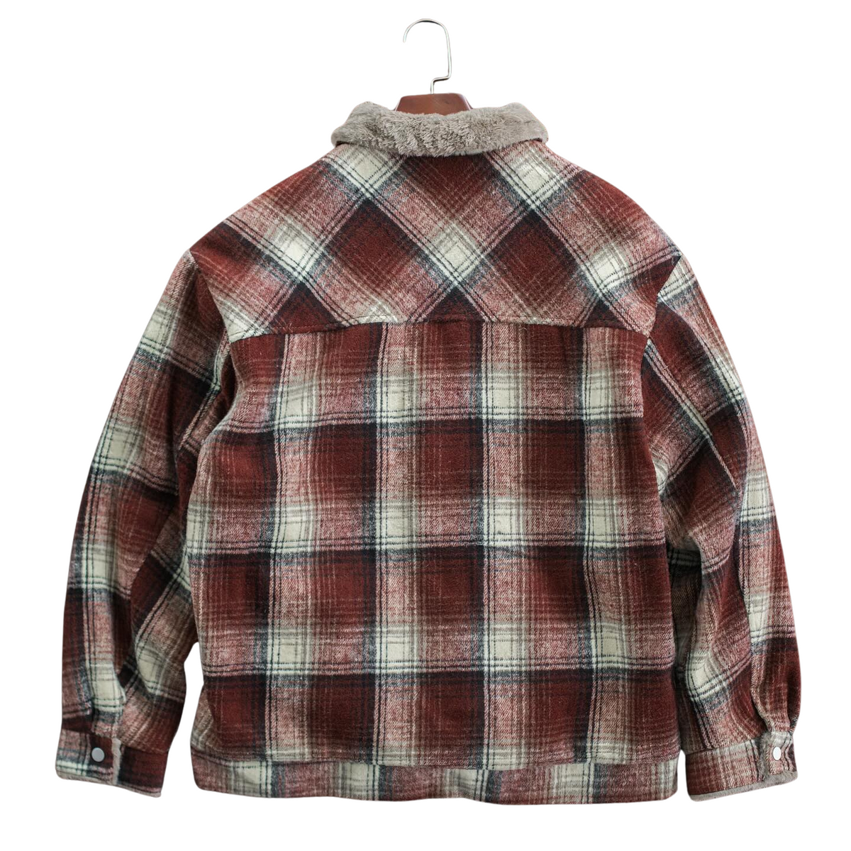 Men’s Check Lined Plaid Jackets - bamn.