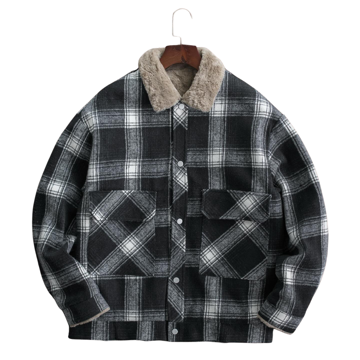 Men’s Check Lined Plaid Jackets - bamn.