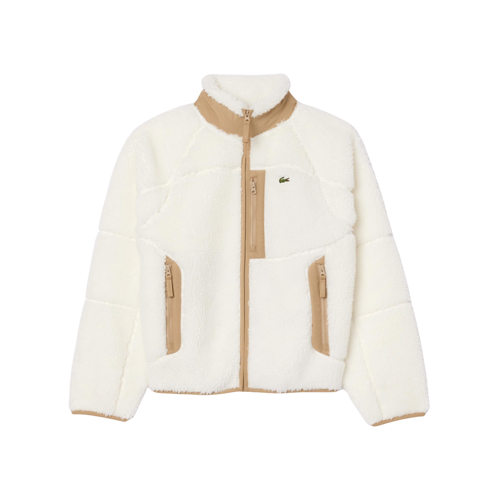 Lacoste Sherpa Fleece Jacket - bamn.