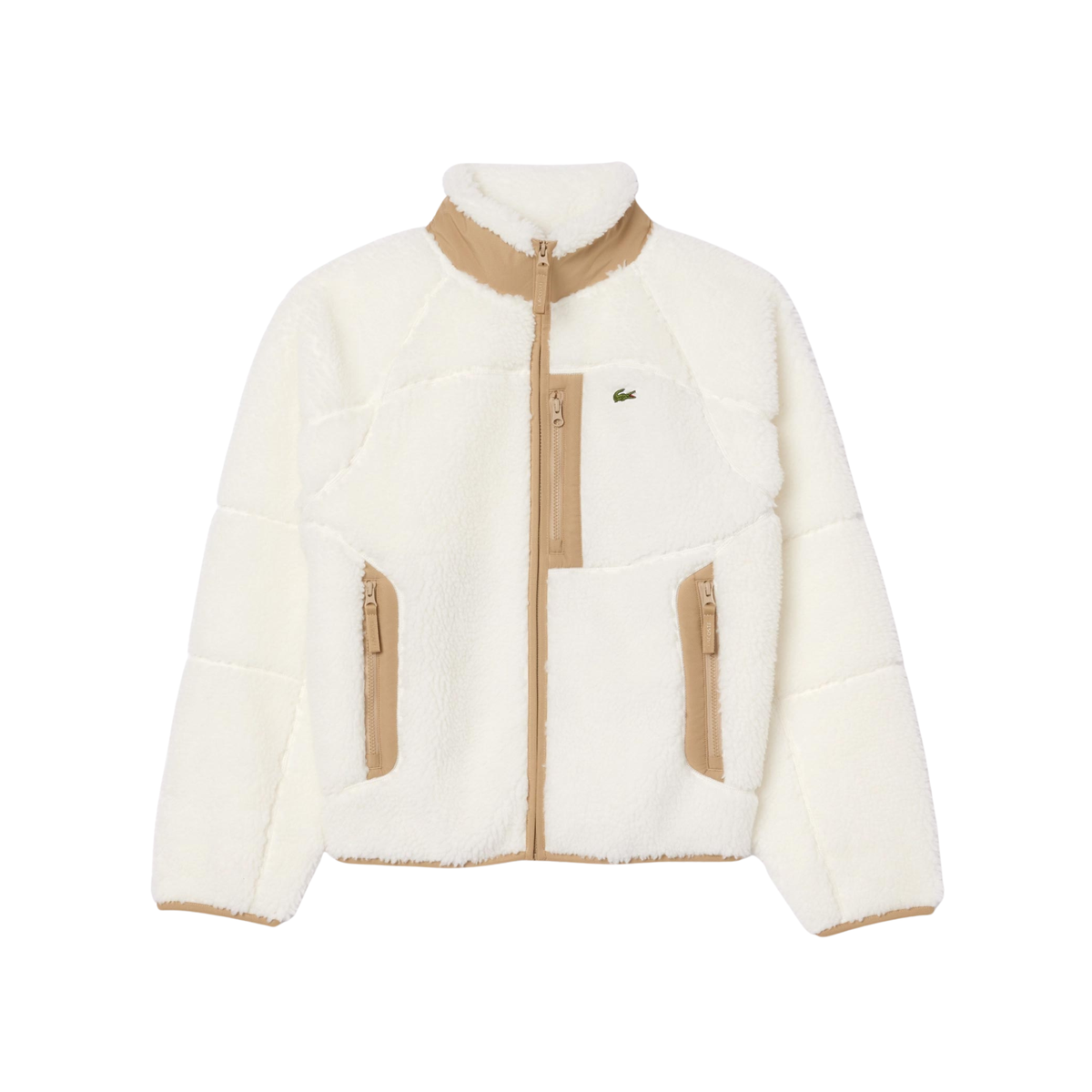 Lacoste Sherpa Fleece Jacket - bamn.