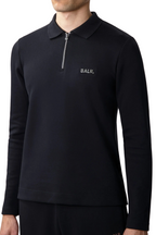 Q-Series Regular Fit Longsleeve Polo - bamn.