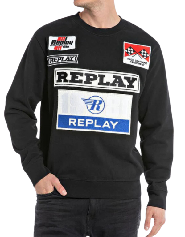 Replay Crewneck Sweatshirt - bamn.