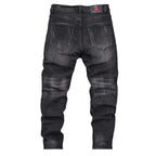 Men's Black Distressed Denim - bamn.