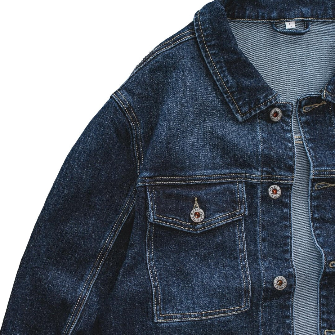 Men's Vintage Denim Jacket - bamn.