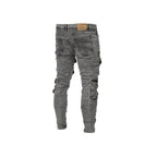 Men's Multi-Pocket Utility Jeans - bamn.