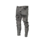Men's Multi-Pocket Utility Jeans - bamn.