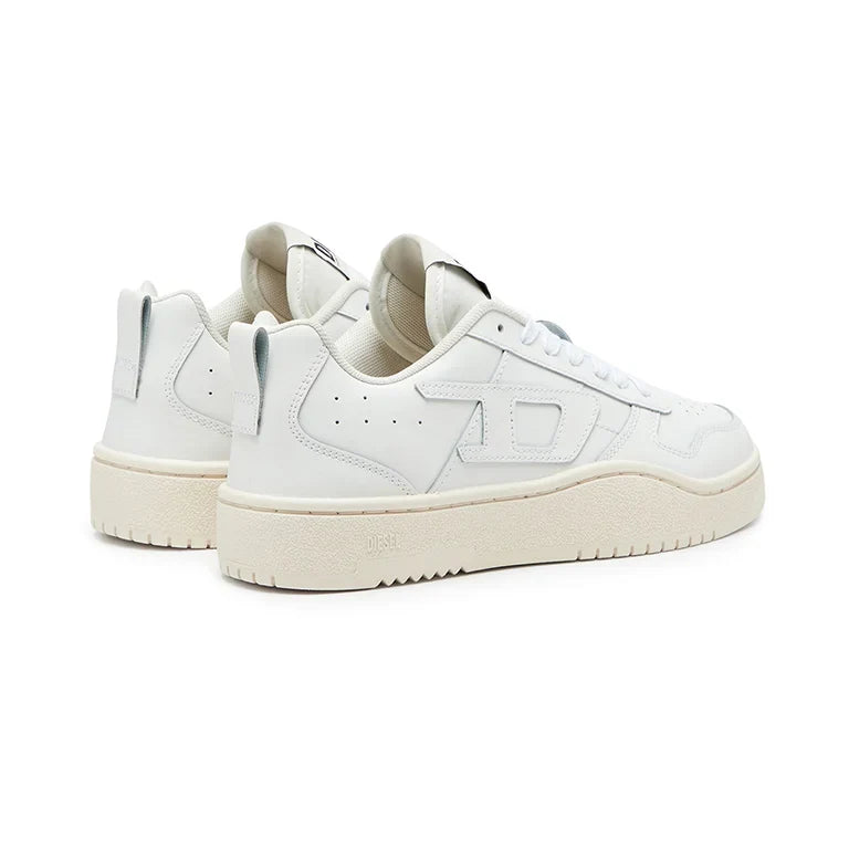 Diesel S-Ukiyo White Low Sneakers - bamn.