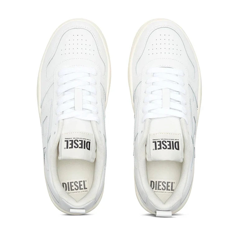 Diesel S-Ukiyo White Low Sneakers - bamn.