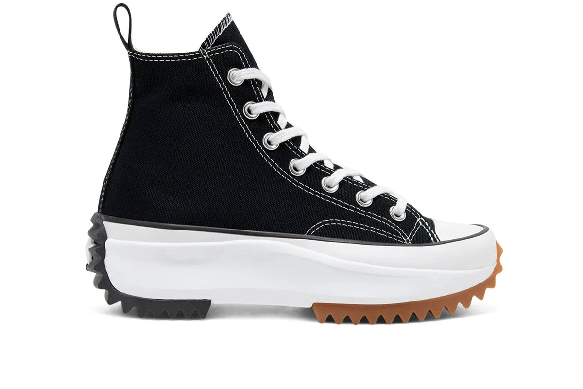 Converse Run Star Hi 'Black' Sneakers - bamn.