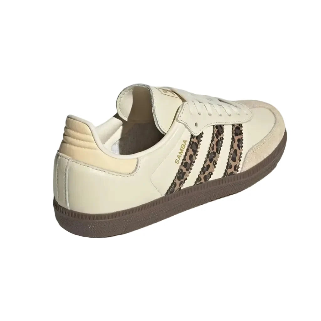 Women's Adidas Samba OG "Leopard" Shoes - bamn.