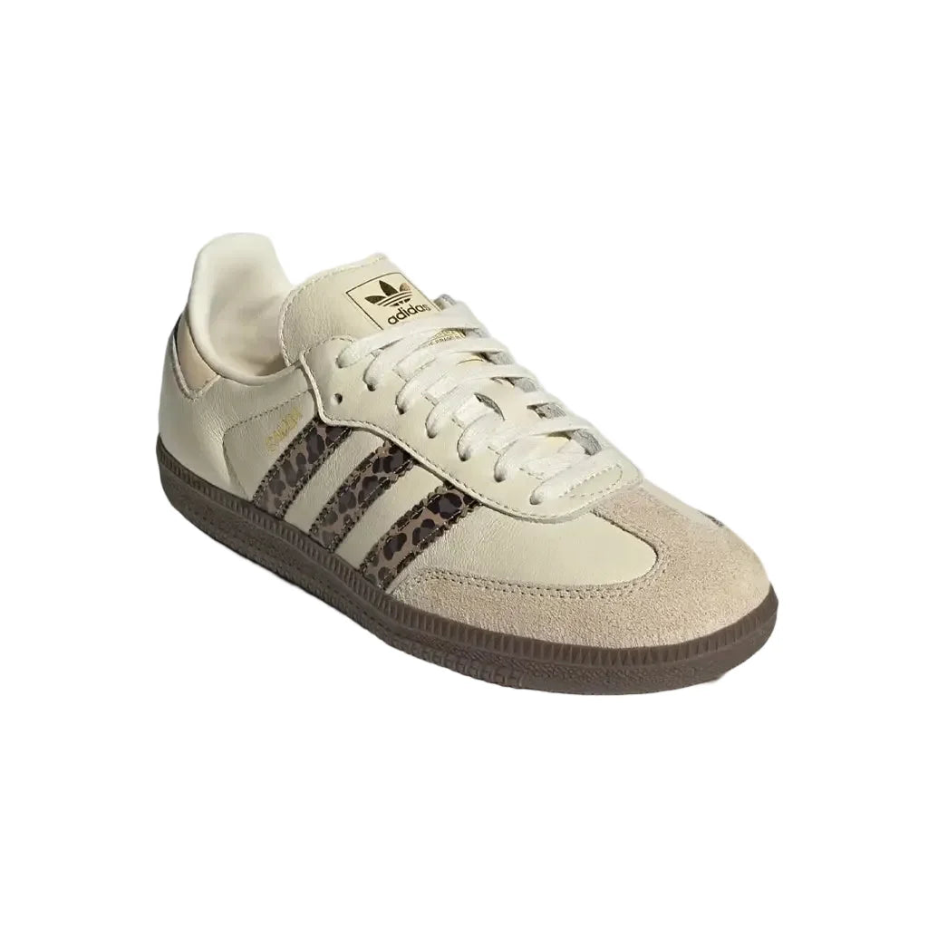 Women's Adidas Samba OG "Leopard" Shoes - bamn.
