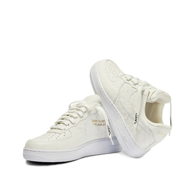 Nike Air Force 1 White x Louis Vuitton - bamn.