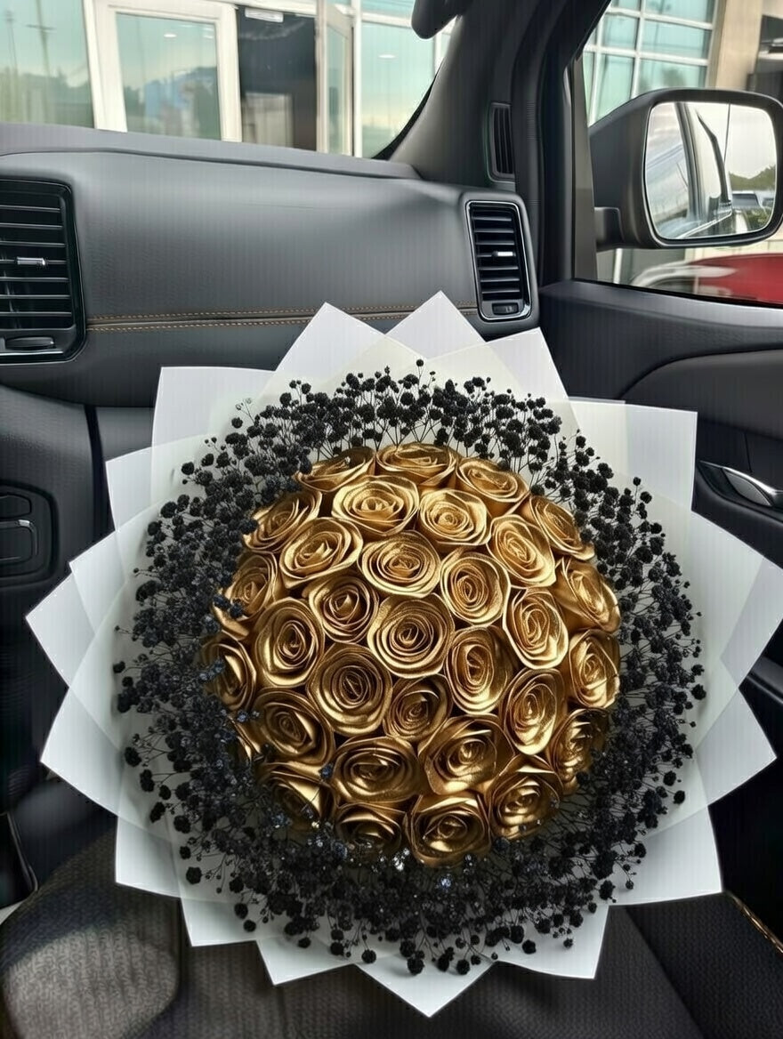 Glitter Flower Roses - bamn.