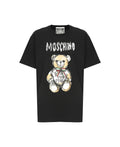 Black Moschino 'Teddy bear' T-shirt - bamn.