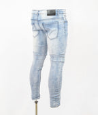 Men's Washed Ripped Jeans - bamn.